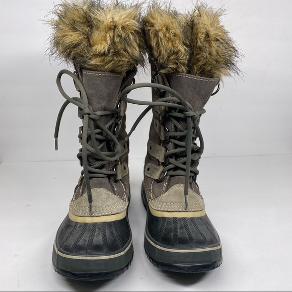 Sorel Boots Joan Of Arctic Quarry, Black Womens - Picture 2 of 7